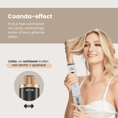 Airstyler Pro 6 in 1 Föhnborstel- Wit