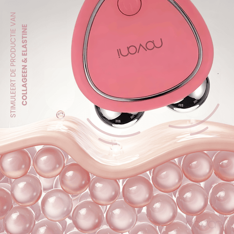 Novani Bear Mini Roze Detail 