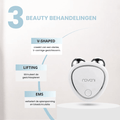 Mini facelift apparaat met gua sha design – Novani Bear Mini voor V-face en huidlift