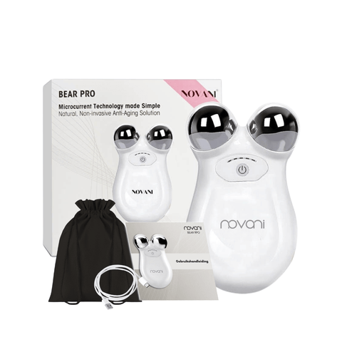 Novani Bear Pro beauty device – microcurrent en gua sha voor kaaklijn contour en huidlift